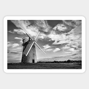 Great Haseley Windmill Monochrome Sticker